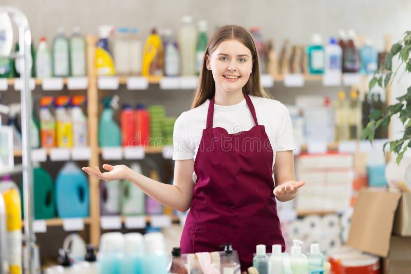 Sales girl 